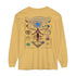 Awaken Your True Self (Back design) - Unisex Garment-dyed Long Sleeve T-Shirt